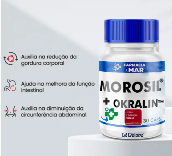 Morosil® + Okralin™ 60 Doses - 60 cápsulas Emagrecedor - Image 3