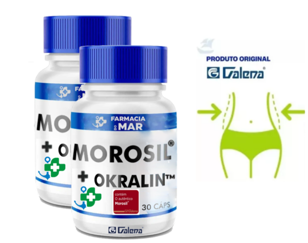 Morosil® + Okralin™ 60 Doses - 60 cápsulas Emagrecedor