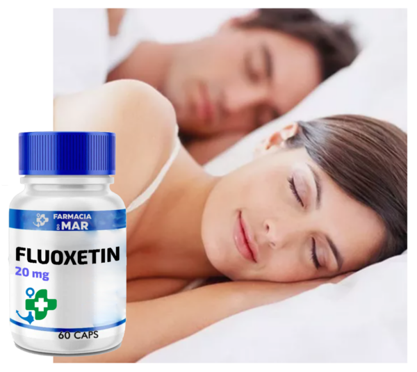 Fluoxetina 20 mg - Calmante Antidepressivo e Ansiedade 60 cáps.