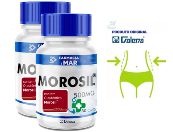 Morosil® 500mg 60 Cápsulas Com Selo De Autenticidade Emagrecedor - Image 2