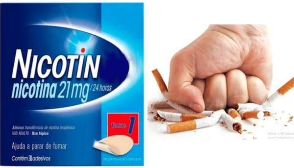 NICOTIN 21mg - Adesivo De Cessação Da Nicotina 30 adesivos parar de fumar