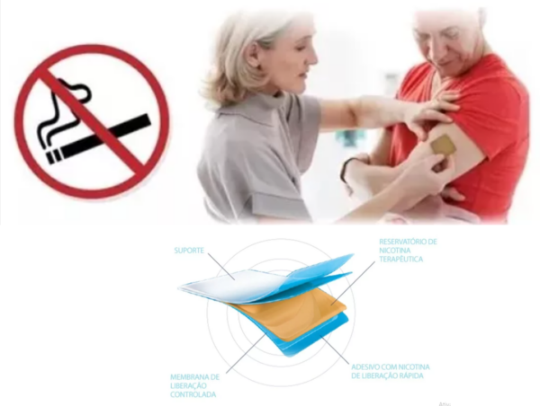 NICOTIN 21mg - Adesivo De Cessação Da Nicotina 30 adesivos parar de fumar - Image 2