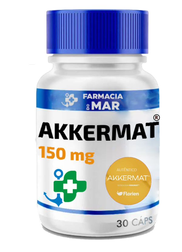 Akkermat® 150Mg - INIBIDOR NATURAL DA FOME QUE SUBSTITUI A CANETA EMAGRECEDORA - 60 Cápsulas