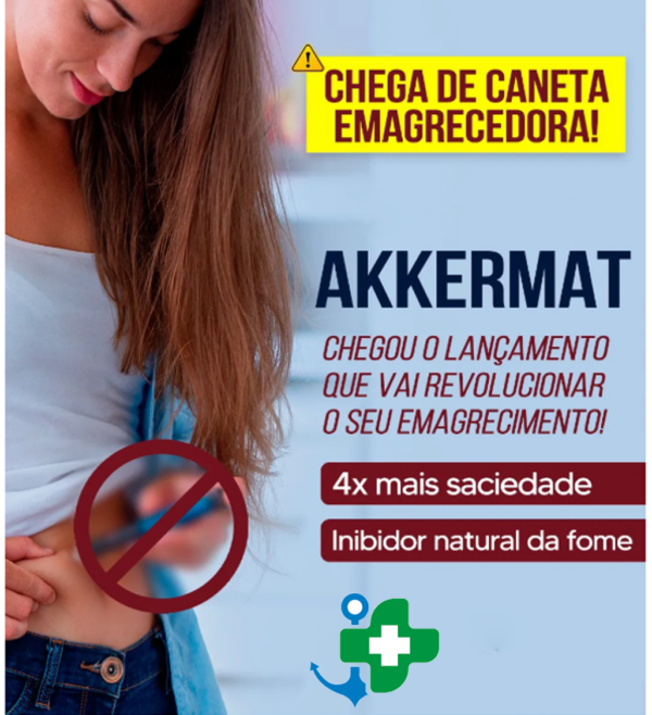 Akkermat® 150Mg - INIBIDOR NATURAL DA FOME QUE SUBSTITUI A CANETA EMAGRECEDORA - 60 Cápsulas - Image 4