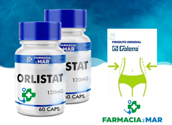 Orlistat 120mg 90 Cápsulas – Redutor de Peso e Medidas - Emagrecedor