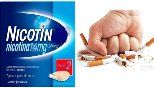 NICOTIN 14mg - Adesivo De Cessação Da Nicotina 30 adesivos parar de fumar